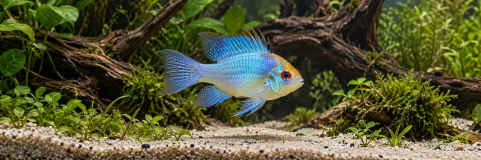 Electric Blue Ramirezi: Dişi Erkek Ayrımı ve Bakımı